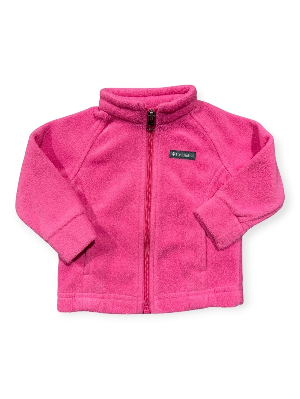 Columbia Pink Fleece Jacket for Baby, Size 6-12 Months